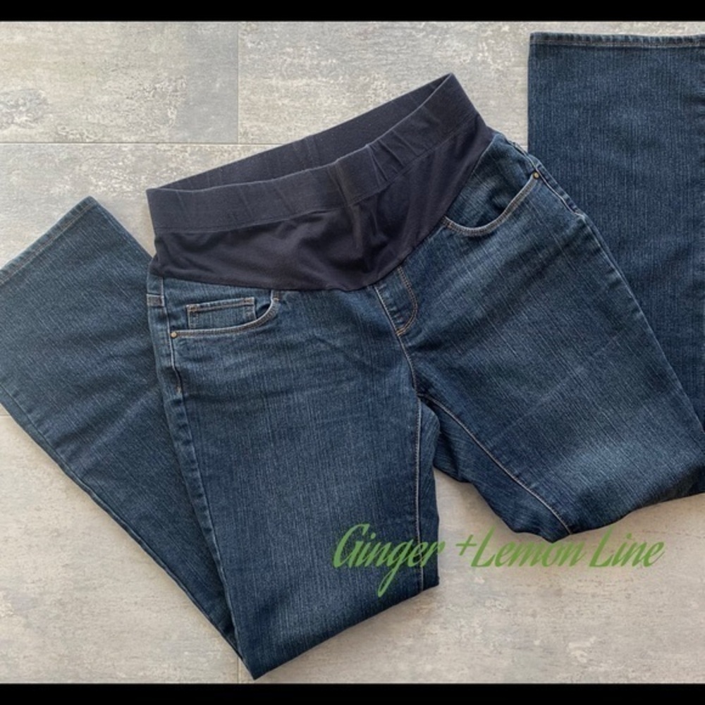 Motherhood Maternity Jeans with Belly Panel Size Medium